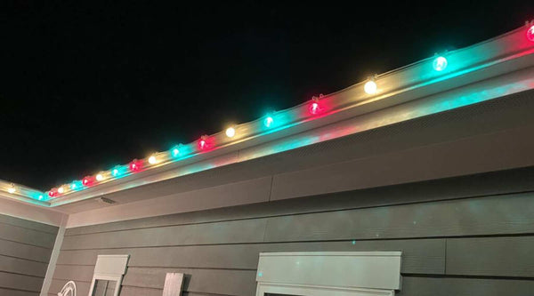 Get this Look: Classic Outline in red, green, and white