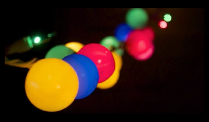 Video: Ping Pong Ball Lights