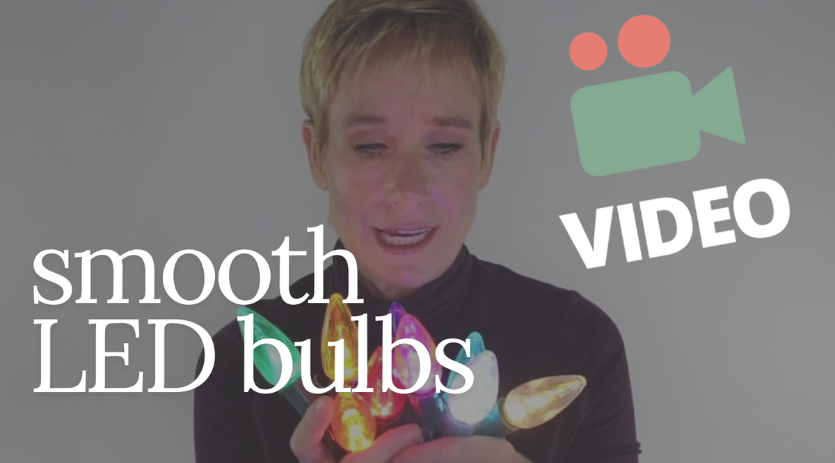 Video: Smooth LED Christmas Bulbs – Christmas Light Source