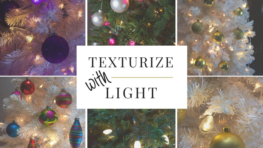 Texturize Your Christmas Tree with Light!