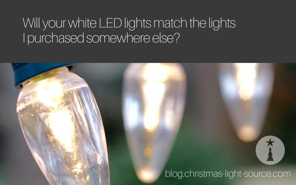 Will your lights match the strings (or bulbs) I bought elsewhere?
