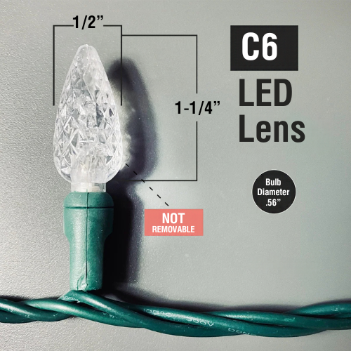 C6 LED Christmas Lights