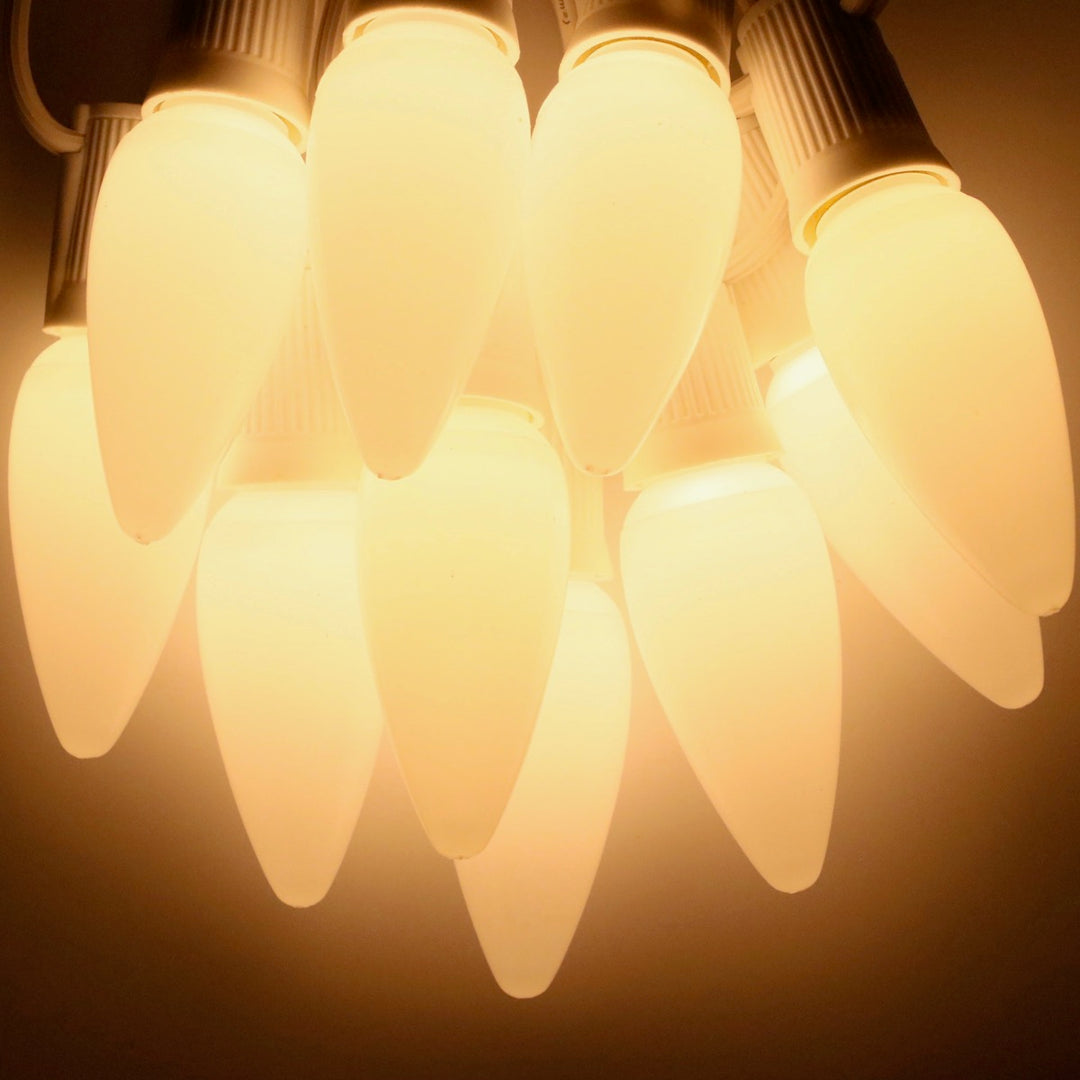 C9 LED Opaque Bulbs