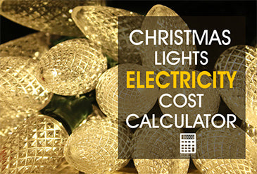 Christmas Lights Electricity Cost Calculator