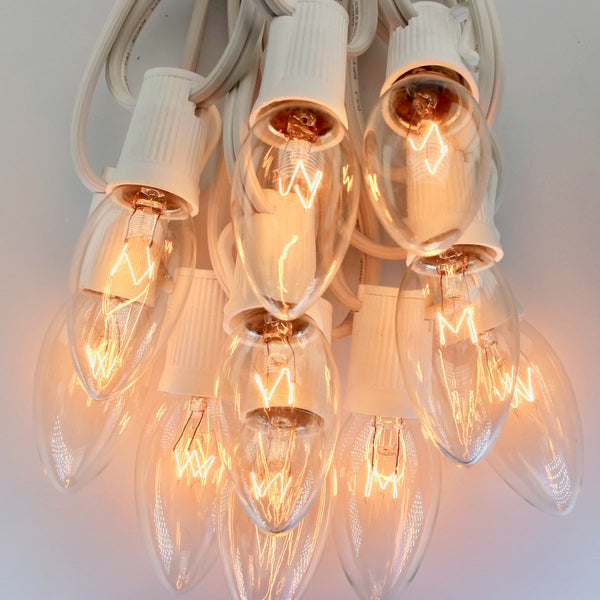 White (Clear) Glass Bulbs
