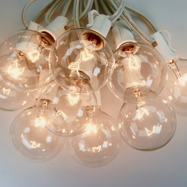 G50 Glass Bulbs, E12 Bases