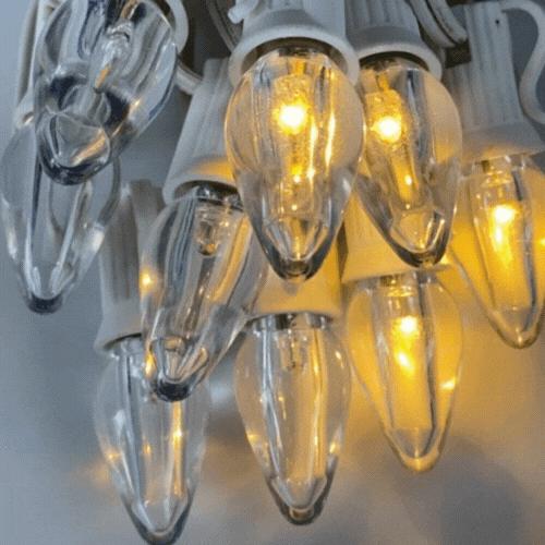 C7 LED Twinkle Bulbs