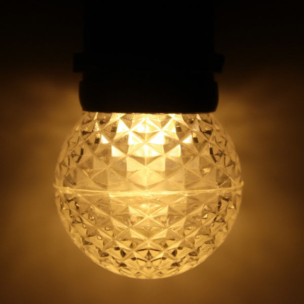 G50 LED Globe Bulbs, E26 Bases