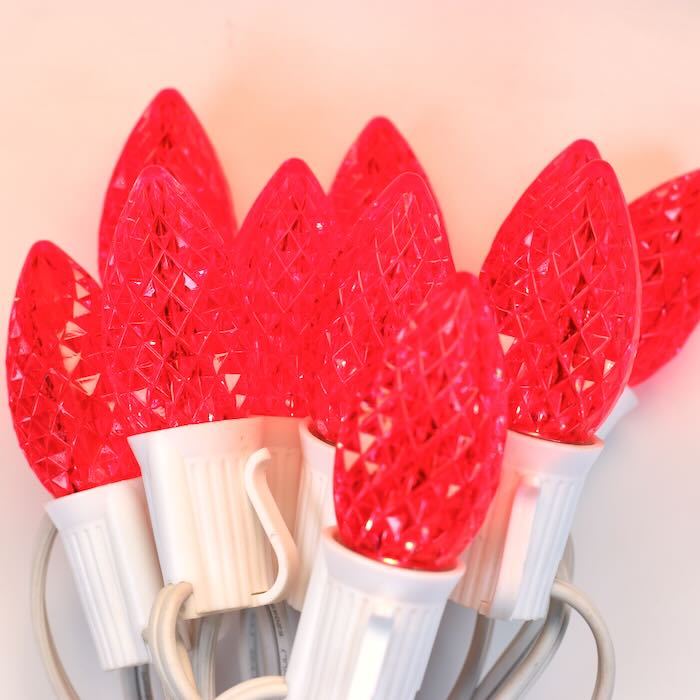 Illuminance Elegance™ C8 Red LED Bulbs E17 Bases (SMD) (25 Pack)