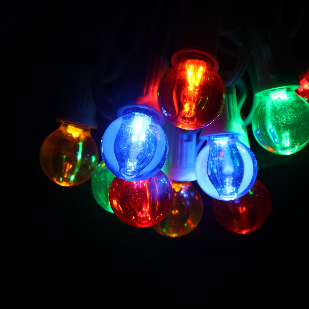 G30 Multicolor Smooth LED (SMD) Bulbs E12 Bases