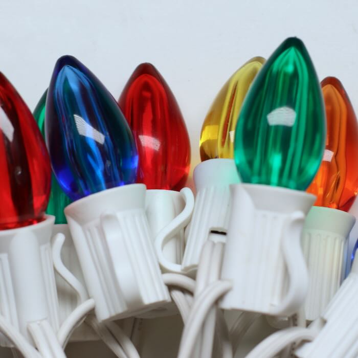 Illuminance™ C7 Multicolor Smooth LED Bulbs E12 Bases (SMD) (25 Pack)