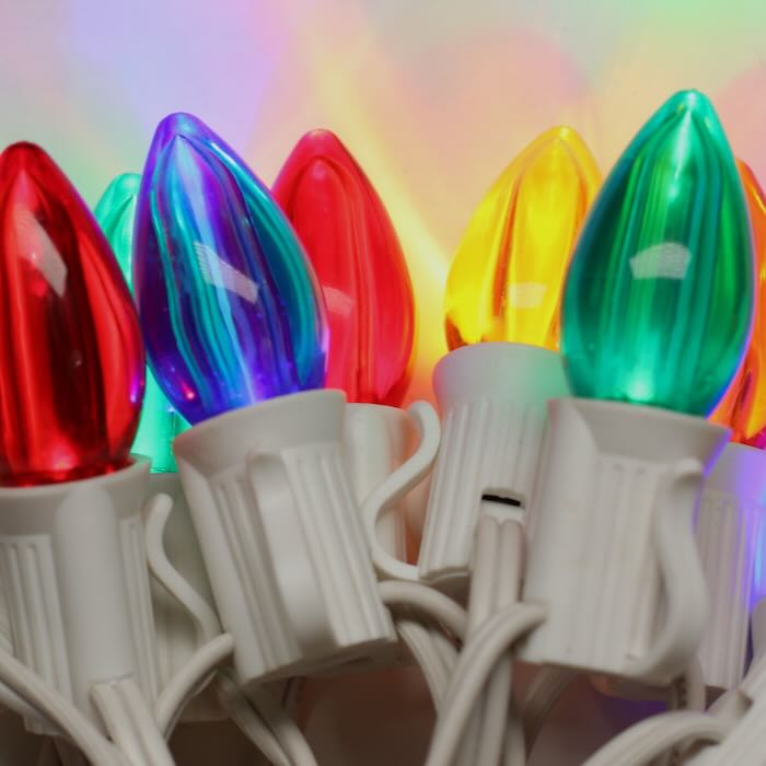 Illuminance™ C7 Multicolor Smooth LED Bulbs E12 Bases (SMD) (25 Pack)