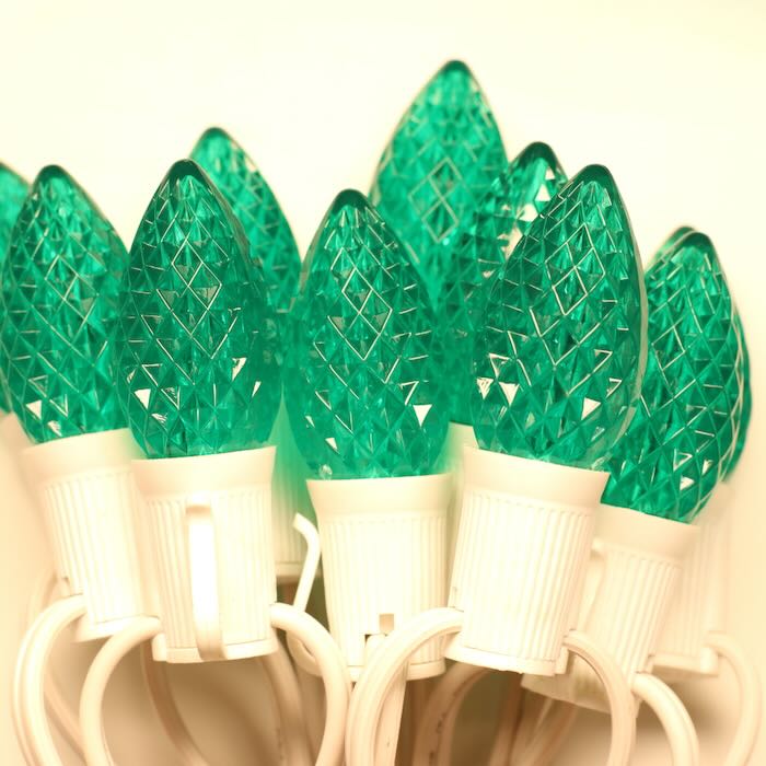 Illuminance Elegance™ C8 Green LED Bulbs E17 Bases (SMD) (25 Pack)