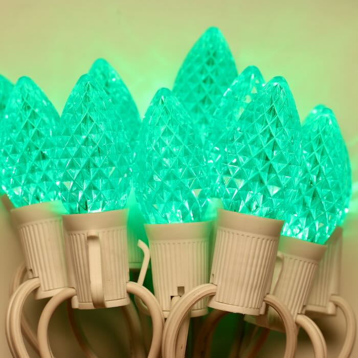 Illuminance Elegance™ C8 Green LED Bulbs E17 Bases (SMD) (25 Pack)