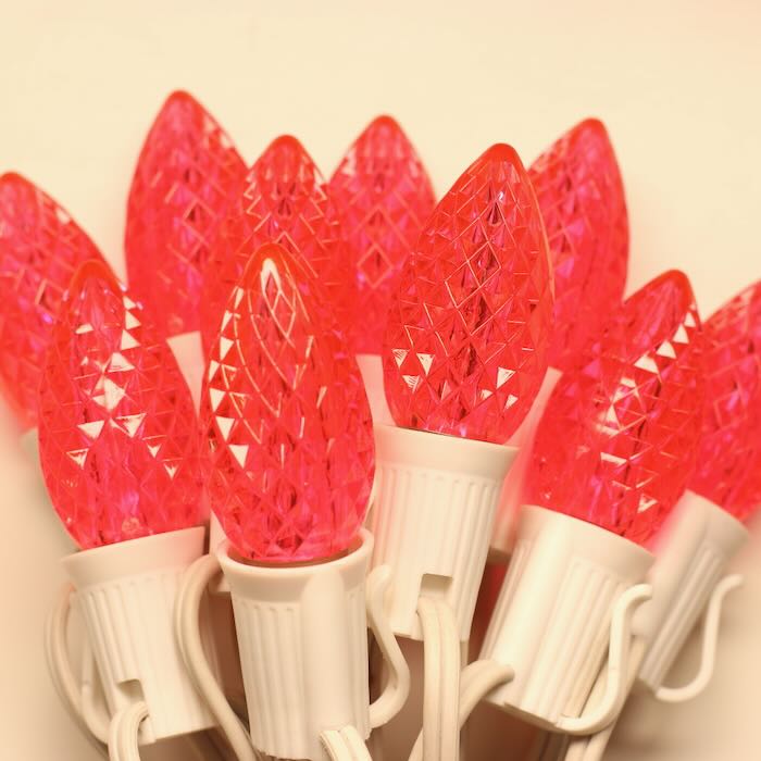 Illuminance Elegance™ C8 Pink LED Bulbs E17 Bases (SMD) (25 Pack)