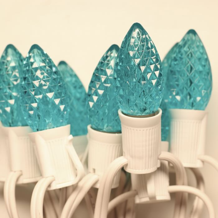 Illuminance Elegance™ C8 Teal LED Bulbs E17 Bases (SMD) (25 Pack)