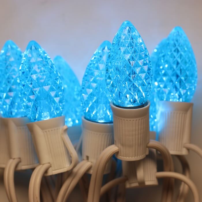 Illuminance Elegance™ C8 Teal LED Bulbs E17 Bases (SMD) (25 Pack)