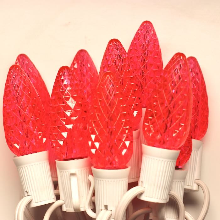 Illuminance™ C9 Pink LED Bulbs E17 Bases (SMD) (25 Pack)