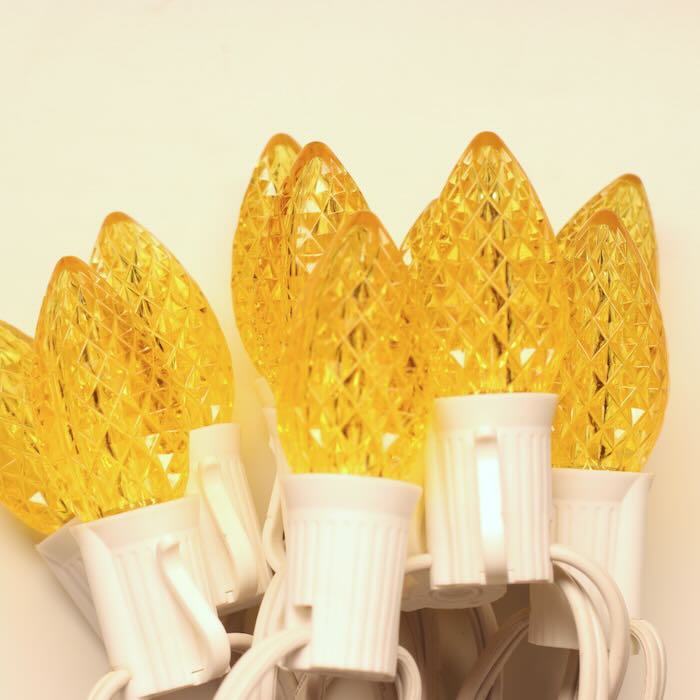 Illuminance Elegance™ C8 Yellow LED Bulbs E17 Bases (SMD) (25 Pack)