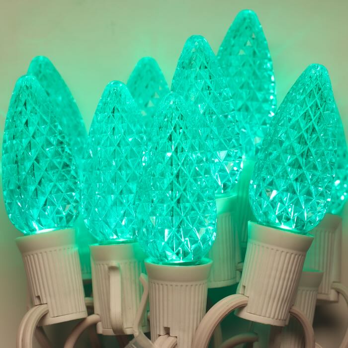 Illuminance™ C9 Green LED Bulbs E17 Bases (SMD) (25 Pack)