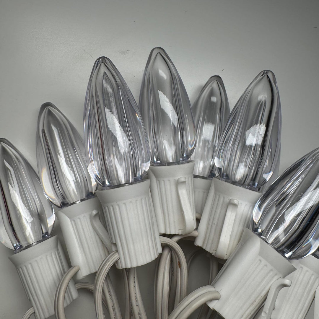 Illuminance™ C9 Warm White Smooth LED Bulbs E17 Bases (SMD) (25 Pack)