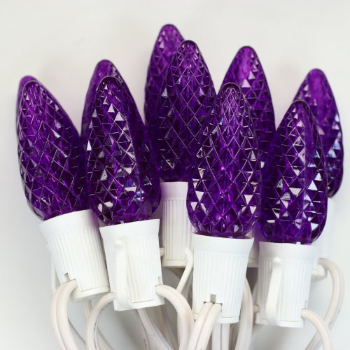 Illuminance™ C9 Purple LED Bulbs E17 Bases (SMD) (25 Pack)