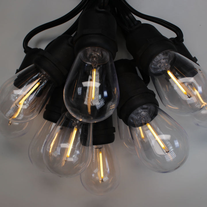 T50 Warm White Smooth Filament LED (SMD) Bulbs E26 Bases (24 Pack)