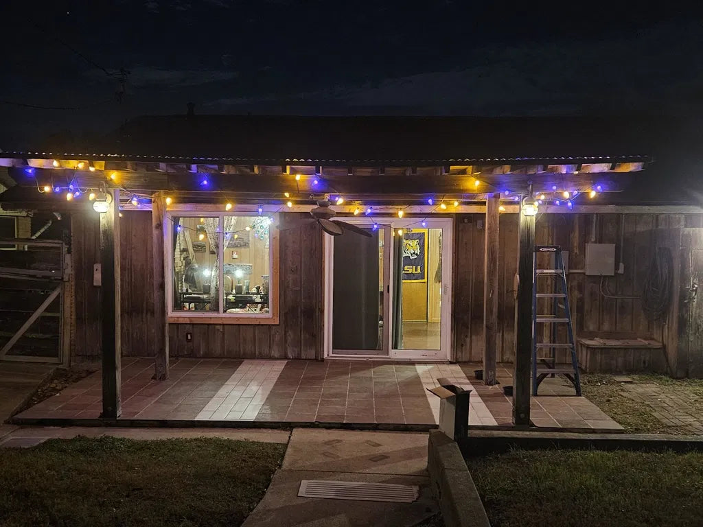 Yellow Christmas Lights