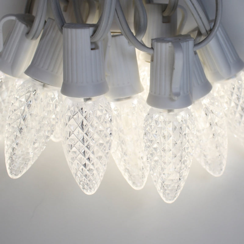 Minleon C9 Natural Pure White LED (SMD) Bulbs E17 Bases (25 Pack)