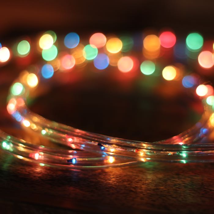 Incandescent rope lights store