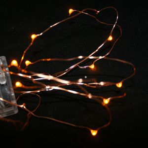 Orange Fairy LED Battery (3 AA, not included)