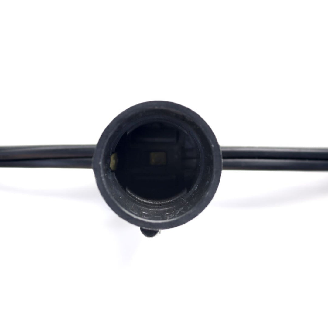 C7 (E12) 500' Spool 15" Spacing, Black SPT-2 Wire