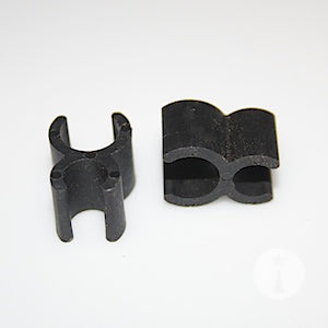 5000 1/4" LED Sculpture Clips, Black