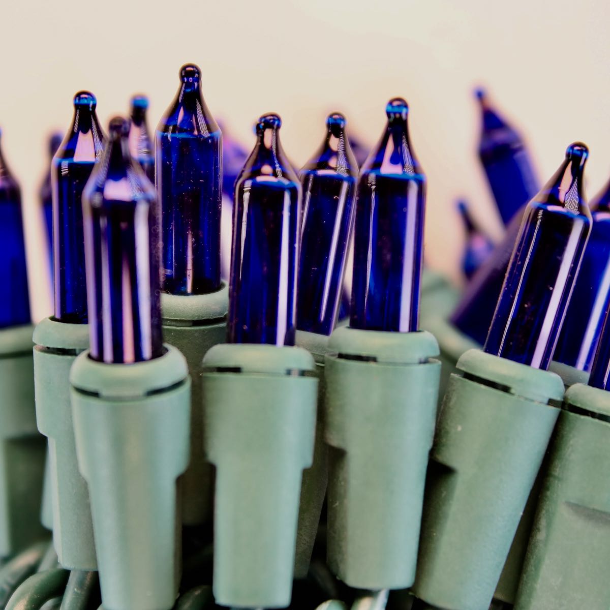 100-bulb Blue Mini Lights, 6
