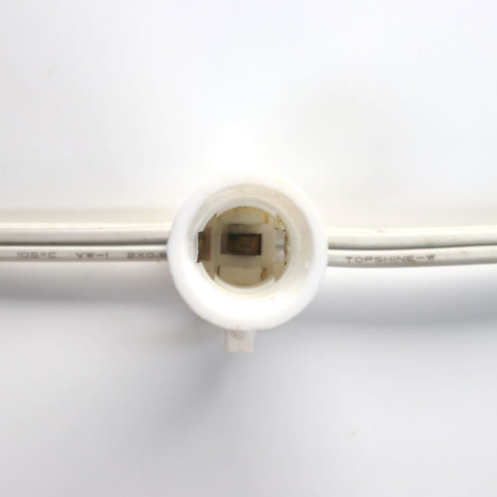 C7 (E12) 500' Spool 6" Spacing, White SPT-2 Wire
