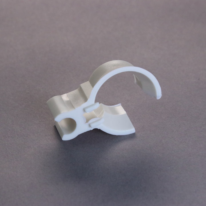 2500 1/4" C7 or C9 Sculpture Clips, White
