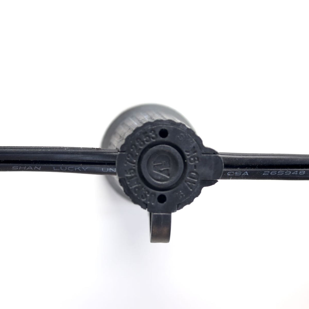 C9 (E17) 500' Spool 12" Spacing, Black SPT-1 Wire