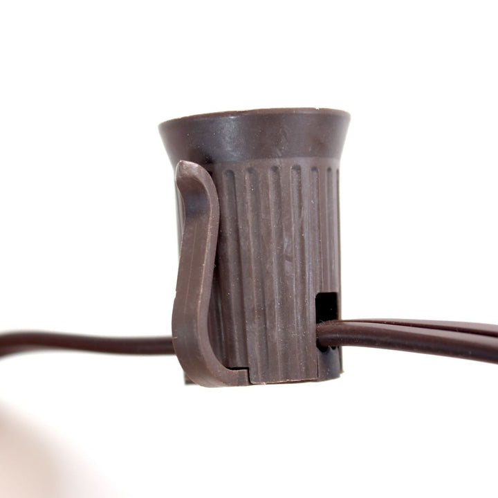 C9 (E17) 1000' Spool 12" Spacing, Brown SPT-2 Wire