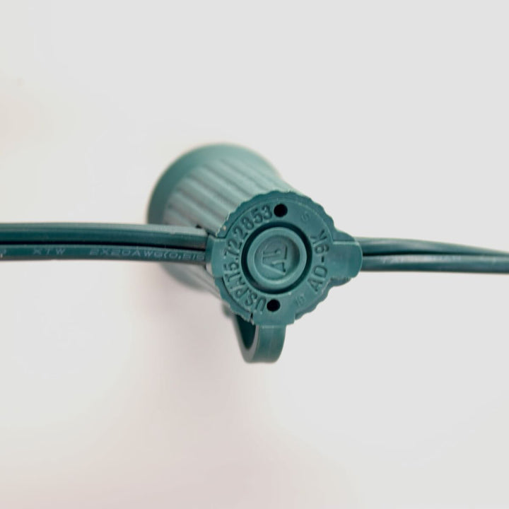 C9 (E17) 1000' Spool 24" Spacing, Green SPT-2 Wire