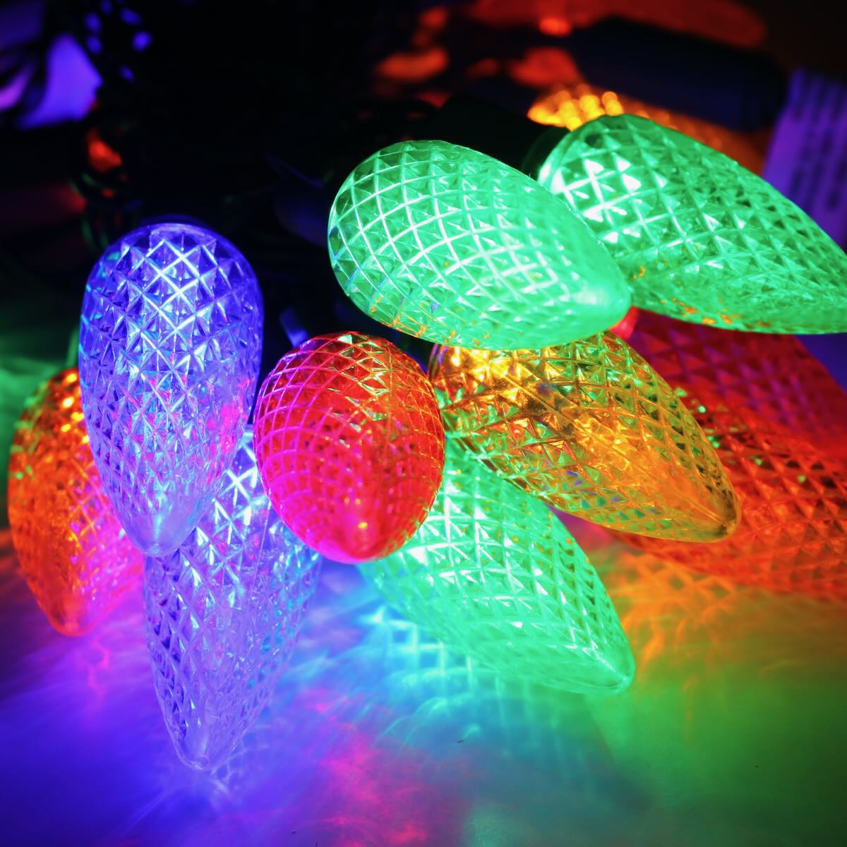 Led outlet xmas lights