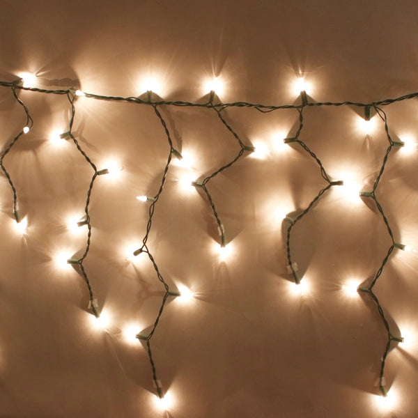 White Icicle Lights