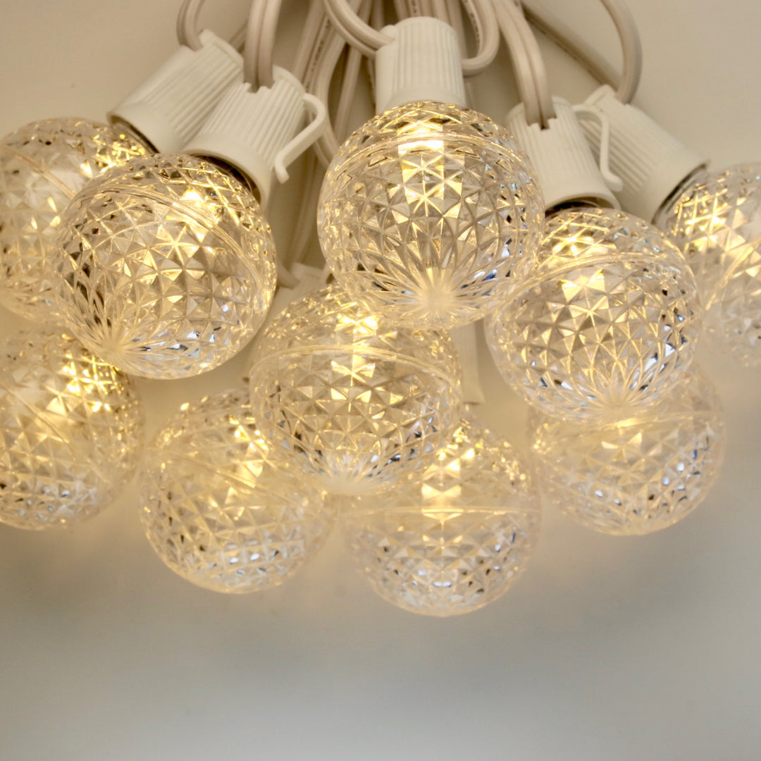 G40 Warm White LED (SMD) Bulbs E12 Bases