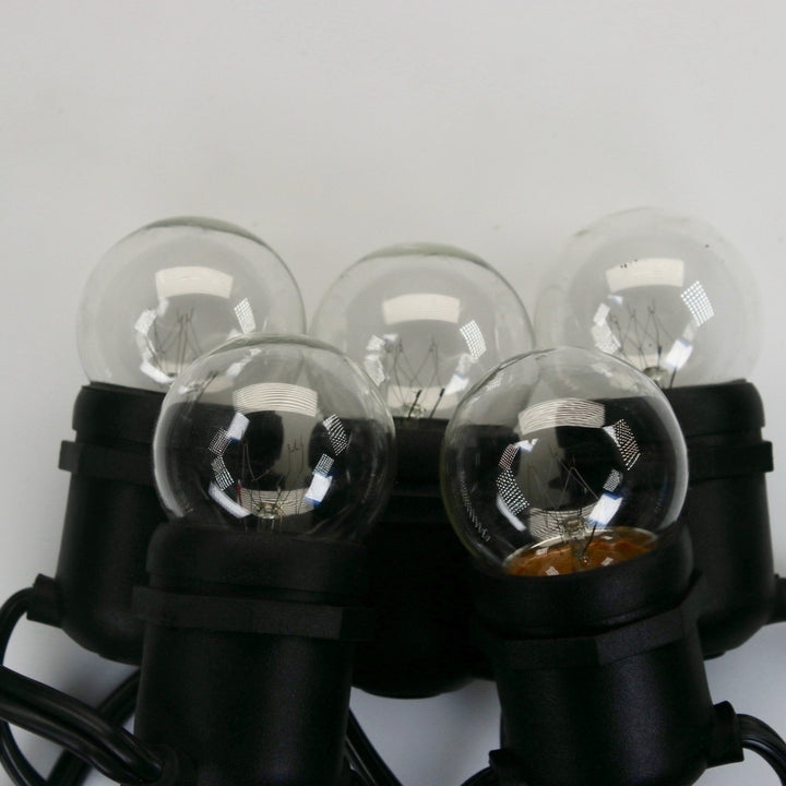G40 Clear Glass Bulbs E26 Bases