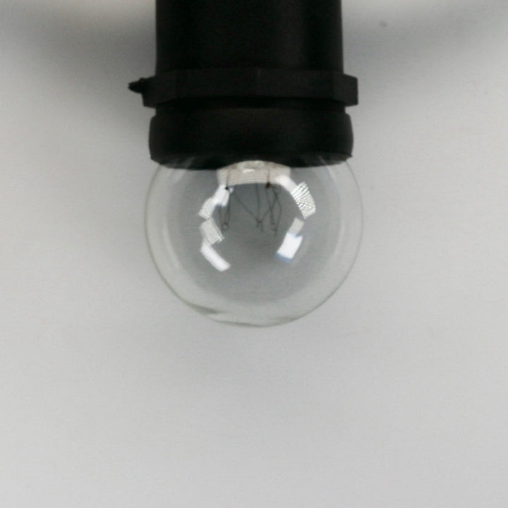 G40 Clear Glass Bulbs E26 Bases