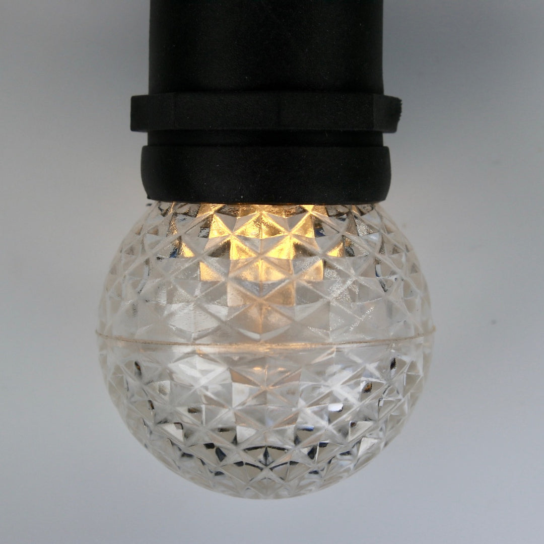 G50 Warm White LED Bulbs E26 Bases