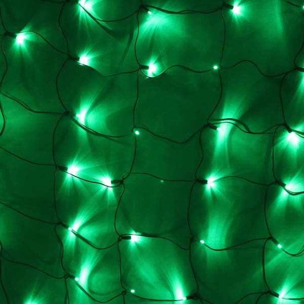 Green LED Net Lights