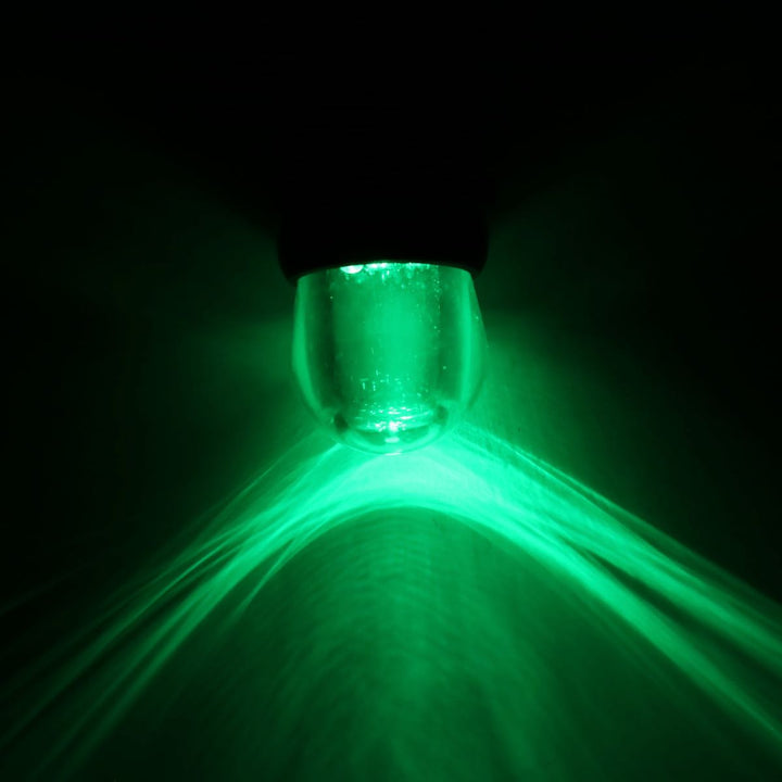 S11 Green Smooth LED Bulbs E26 Bases