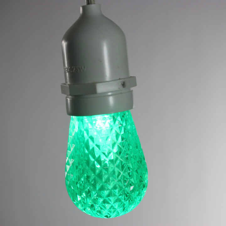 T50 Green LED (SMD) Bulbs E26 Bases
