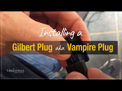 Male Gilbert Plug SPT-2 White