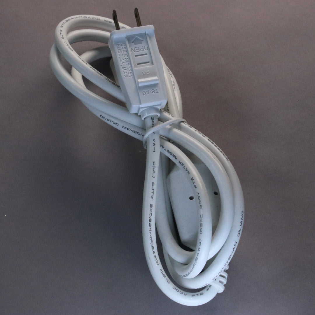 Adhesive Connection Style Rope Light Power Cord 3-8 inch